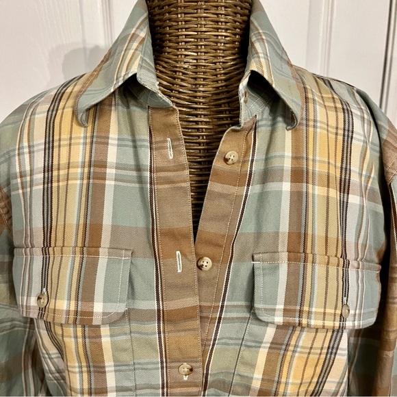Lauren Ralph Lauren Plaid Button Up shirt , Sz S - Picture 4 of 9
